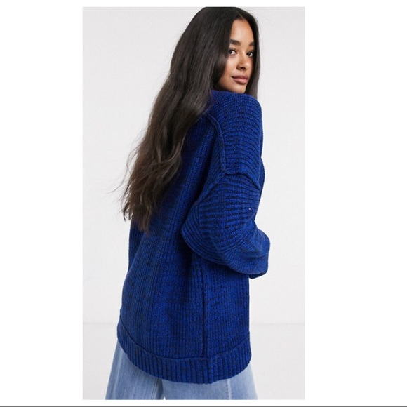 FREE PEOPLE CARDI SLOUCHY OVERSIZED CARDIGAN A3C - Picture 2 of 16